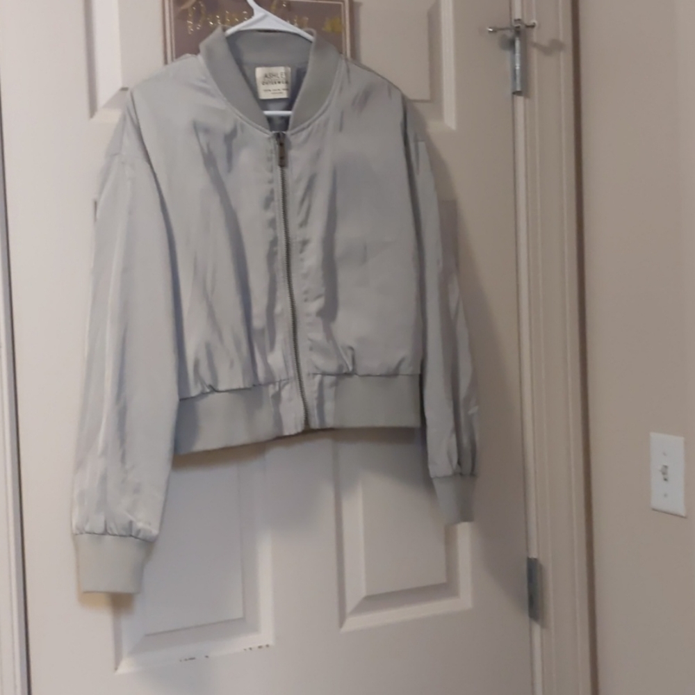 Ashley international outwear aviator jacket